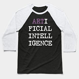 Artificial Intelligence (AI) Baseball T-Shirt